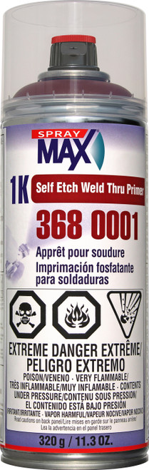 1K Self Etch Weld-Thru Primer, Red Brown - 320g | SMX3680001