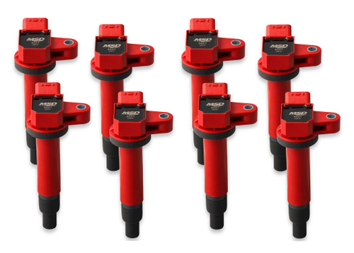 Coil, 98-10 Toy/Lex 4.7L V8, 8Pk, Red | MSD82218