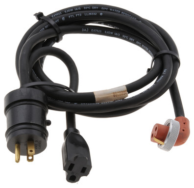 Weatherproof power cord, parallel Y cord, 120V, 15A, 10'x1' | 5258608792