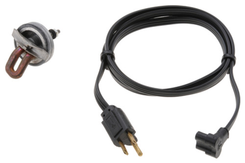 Engine heater, 400W 120V, 1 3/4"Plug, Volvo, Brass | 5253100064