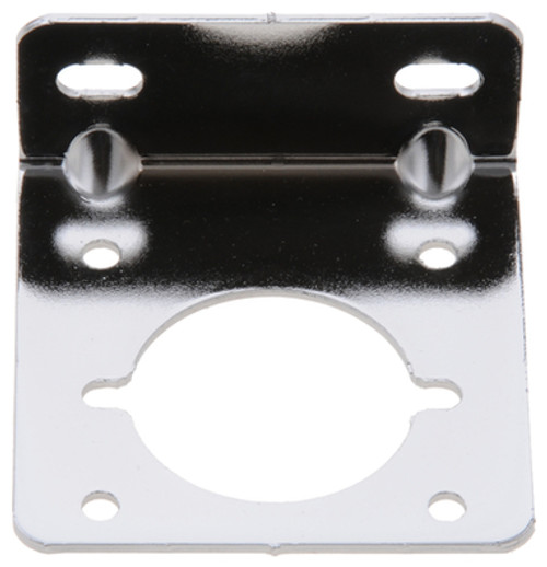 Mounting bracket for weatherproof receptacles, chrome plt, for 4 or 2 hole mount | 5258606048