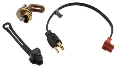 Eng Htr, 600W 120V, 1 1/4"Plug, Allis, International, Massey, Perkins, Brass | 5253100013