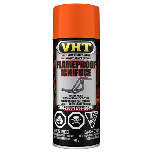 Flameproof™ Coating, Flat, Orange - 312g | VHTCSP114