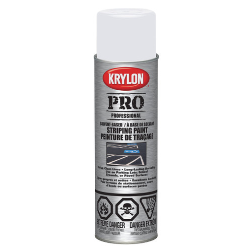 Professional Striping Paint - Solvent-Based, White - 510g | DUP458860