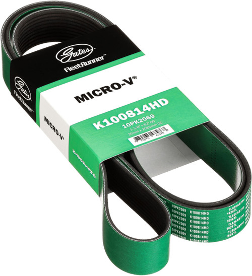 FleetRunner Heavy-Duty Micro-V Serpentine Drive Belt | GATK100814HD
