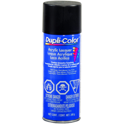 Premium Lacquer, Semi-Gloss, Black - 340g | DUPCDAL1608