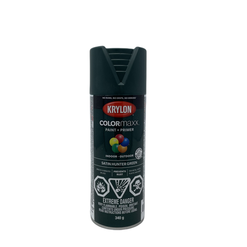 COLORmaxx™ Paint + Primer, Satin, Hunter Green - 450g | DUP45563