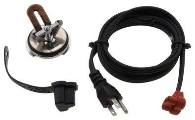 Engine heater, 400W 120V, 50mm Plug, Cat | 5253100101