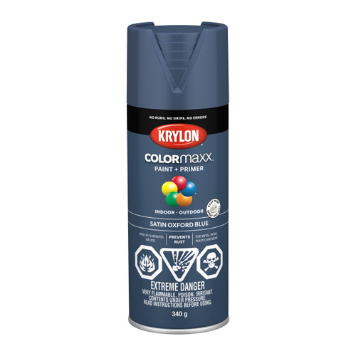 COLORmaxx™ Paint + Primer, Satin, Oxford Blue - 450g | DUP45571