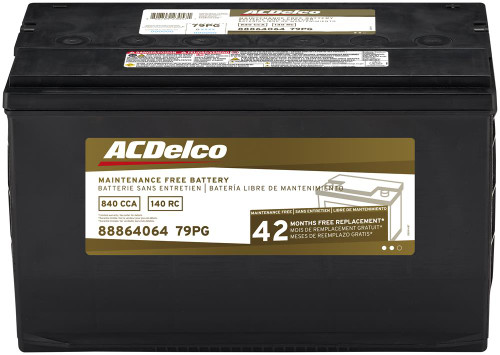 Battery, BCI Group 79, 42 Month Warranty, CCA 840 | ACD79PG