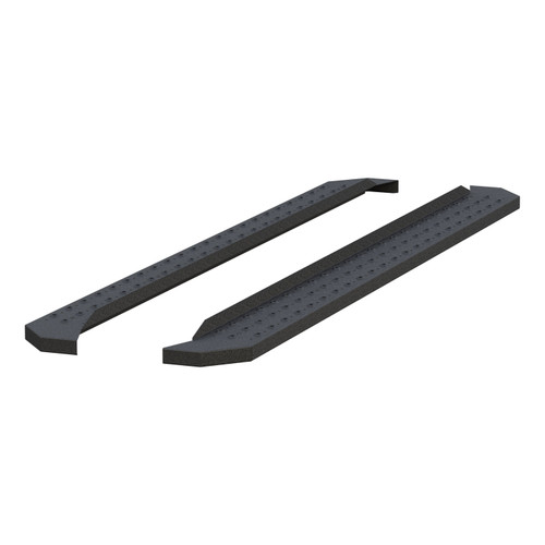 RidgeStep 6-1/2" x 91" Black Steel Running Boards (No Brackets) | AORC2891