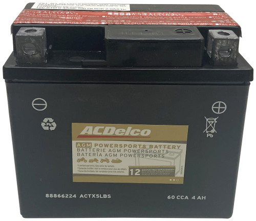 Battery, BCI Group 5L-BS, CCA 60 | ACDACTX5LBS