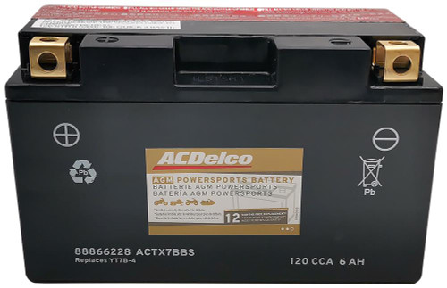 Battery, BCI Group CT7B-BS, CCA 120 | ACDACTX7BBS