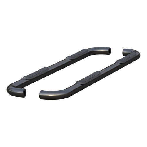 3" Round Black Steel Side Bars, Select Ram 1500 | AOR205045