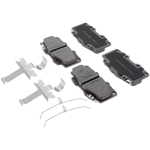 Silver (Advantage) Ceramic Front Disc Brake Pad Set | ACD14D799CHF1