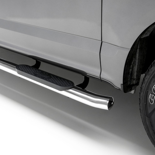 4" Polished Stainless Oval Side Bars, Select Dodge, Ram 1500 | AORS225040-2
