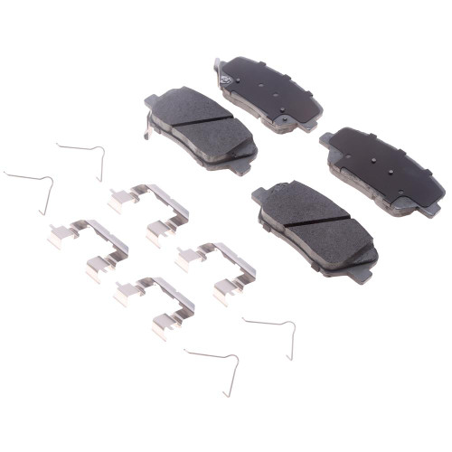 Silver (Advantage) Ceramic Front Disc Brake Pad Set | ACD14D1815CHF1
