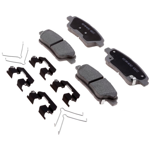 Silver (Advantage) Ceramic Rear Disc Brake Pad Set | ACD14D2100CH