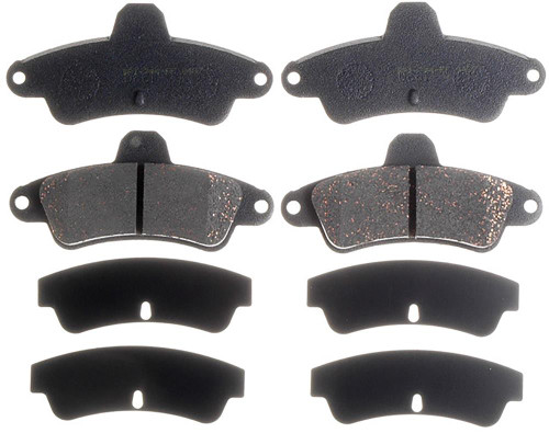 Silver (Advantage) Ceramic Rear Brake Pad Set | ACD14D661C