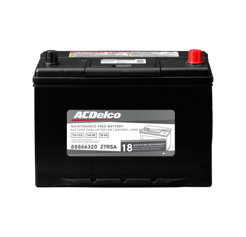 Battery, BCI Group 27F, 18 Month Warranty, CCA 710 | ACD27RSA
