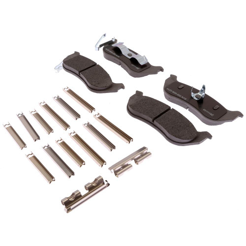 Silver (Advantage) Ceramic Rear Brake Pad Set | ACD14D981CHF1