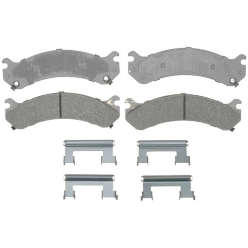 Silver (Advantage) Semi-Metallic Front Brake Pad Set | ACD14D784MH