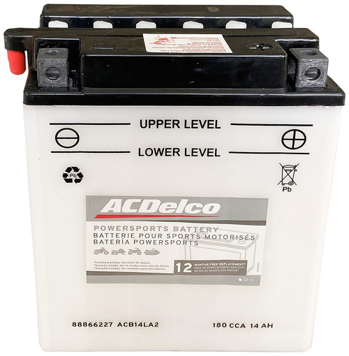 Battery, BCI Group 14L-A2, CCA 180 | ACDACB14LA2