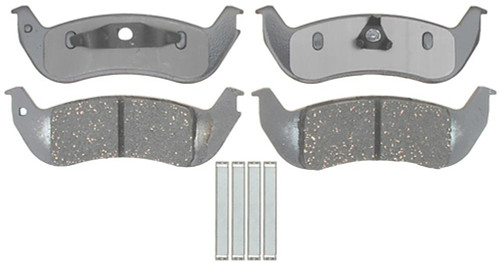 Silver (Advantage) Ceramic Rear Brake Pad Set | ACD14D1040CH