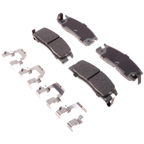 Silver (Advantage) Ceramic Rear Disc Brake Pad Kit | ACD14D398CH