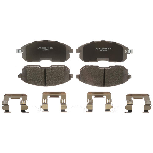Silver (Advantage) Ceramic Front Brake Pad Set | ACD14D815ACHF1