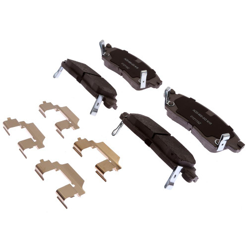 Silver (Advantage) Ceramic Rear Brake Pad Set | ACD14D883CHF1