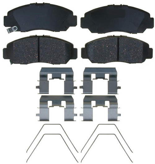 Silver (Advantage) Ceramic Front Brake Pad Set | ACD14D1608CH