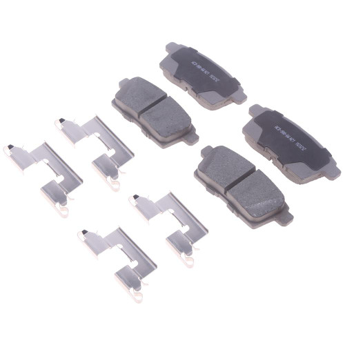 Silver (Advantage) Ceramic Rear Disc Brake Pad Kit | ACD14D1259CHF2