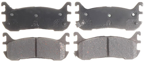 Silver (Advantage) Ceramic Rear Brake Pad Set | ACD14D636C