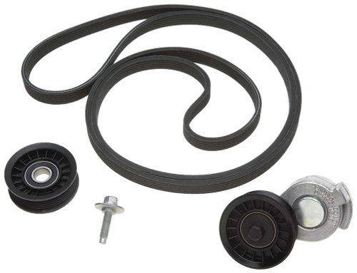 Double-Sided Serpentine Belt Kit with Tensioner, Idler Pulley, and Bolt | ACD38398K