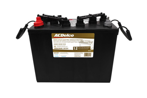 Battery, BCI Group GC12, 12 Month Warranty Deep Cycle Electric Vehicle, CCA | ACDGC12V