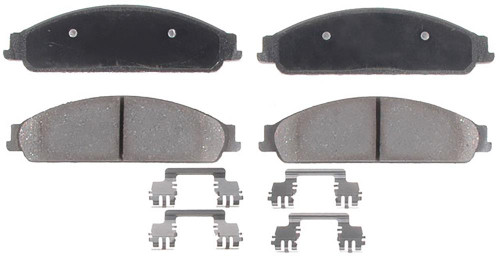 Silver (Advantage) Ceramic Front Brake Pad Set | ACD14D1070CH