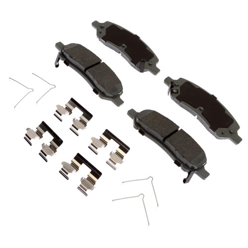 Silver (Advantage) Ceramic Rear Disc Brake Pad | ACD14D1647CHF1