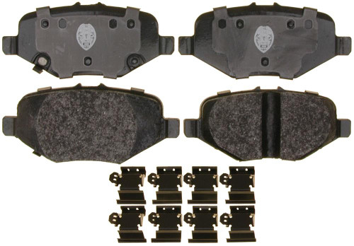 Silver (Advantage) Semi-Metallic Rear Brake Pad Set | ACD14D1612MH