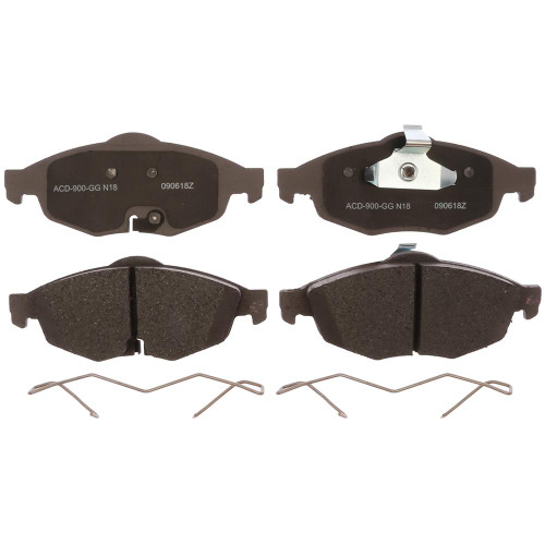 Silver (Advantage) Semi-Metallic Brake Pad Set | ACD14D869MH