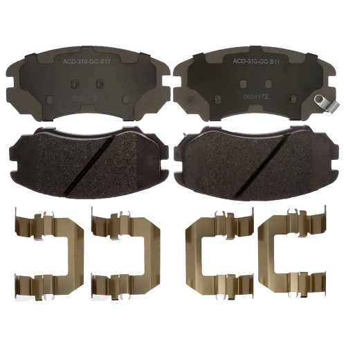 Silver (Advantage) Ceramic Front Brake Pad Set | ACD14D924CHF1