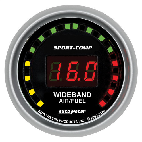 Digital Wideband Street Air/Fuel Ratio 2-1/16", 10:1-17:1 °Fr, Sport-Comp | AUM3379