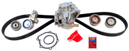 Timing Belt Kit with Water Pump, Tensioner, and 3 Idler Pulleys | ACDTCKWP304