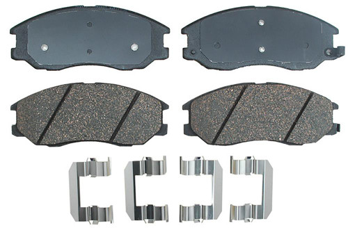 Silver (Advantage) Ceramic Front Brake Pad Set | ACD14D1097CH