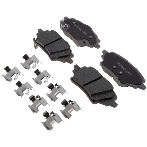 Silver (Advantage) Ceramic Rear Disc Brake Pad Set | ACD14D2202CH