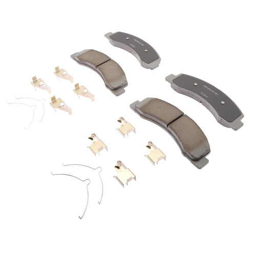 Silver (Advantage) Ceramic Front Disc Brake Pad Kit | ACD14D824CHF1