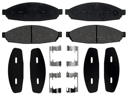 Silver (Advantage) Ceramic Front Brake Pad Set | ACD14D953CH