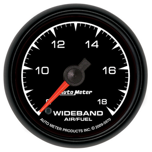 Analog Wideband Air/Fuel Ratio Gauge 2-1/16", 8:1-18:1 °Fr, Es | AUM5970