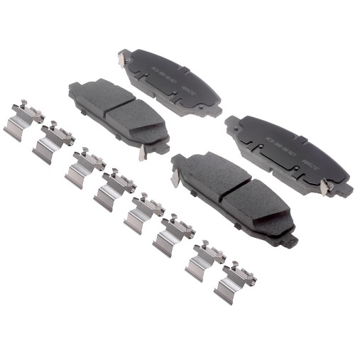 Silver (Advantage) Ceramic Rear Disc Brake Pad Kit | ACD14D2186CH
