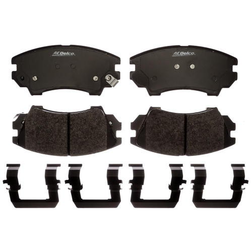 Gold (Professional) Enhanced Performance Police, Semi-Metallic Front Disc Brake Pad Set | ACD17D1404MHPVF1